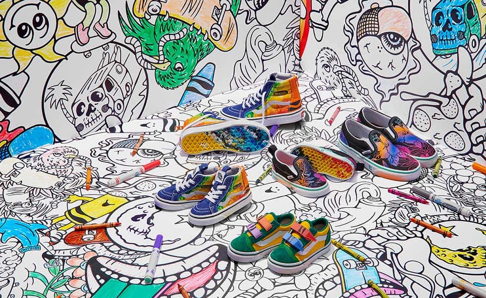 vans crayolas