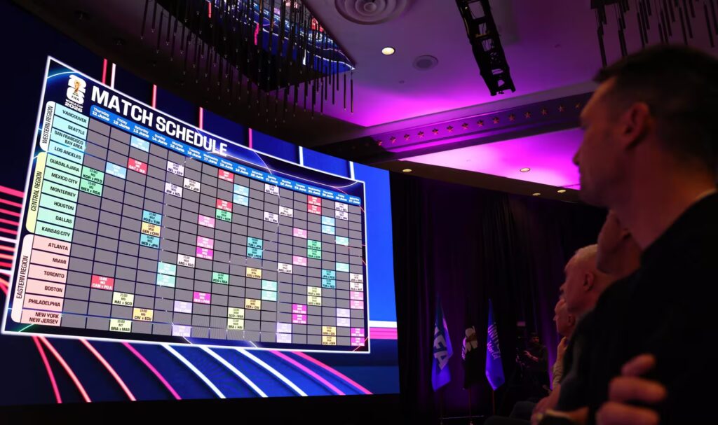 El Calendario de la Copa Mundial de la FIFA 2026